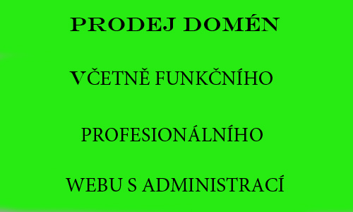 Domény na prodej a pronájem domén